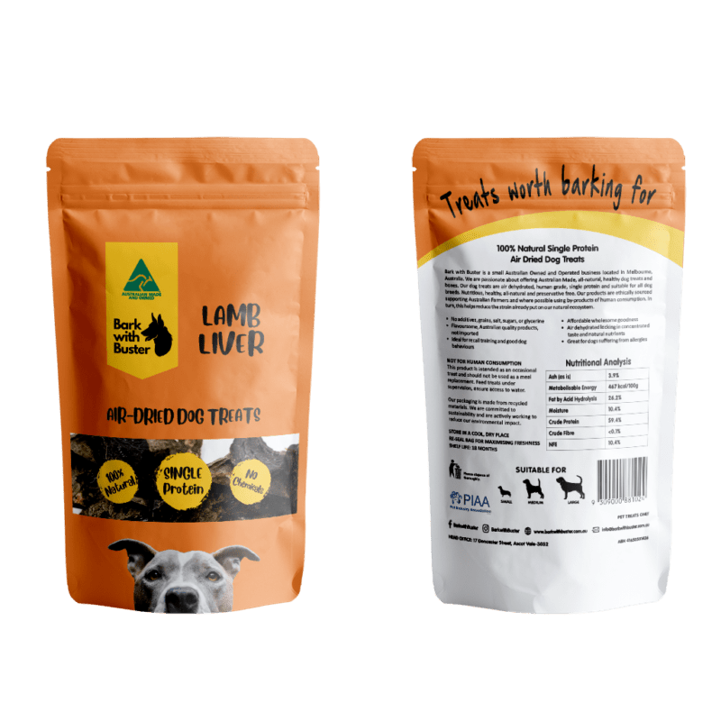 DOG TREATS - Dog Treats 100% Australian 100% Natural