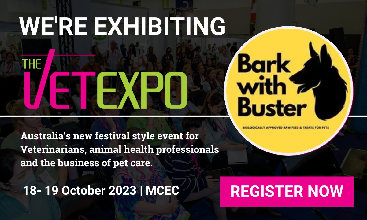 Bark with Buster at The VET Expo Melbourne