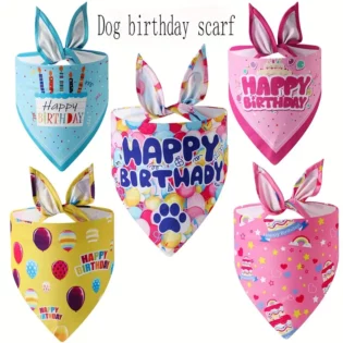 Celebrate Your Pup's Pawty in Style with Bark with Buster's Birthday Bandana