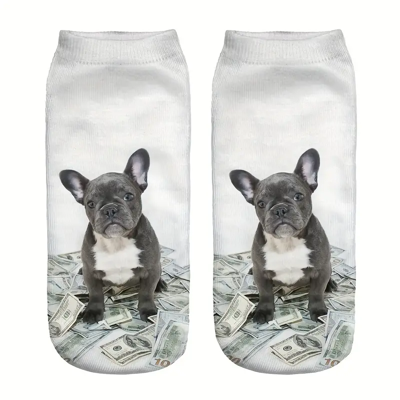 French Bulldog Designer Cotton Socks