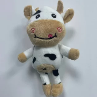 Ready to give your dog the gift of moo-velous fun? Order your Cow Design Plush Toy today at Bark with Buster!