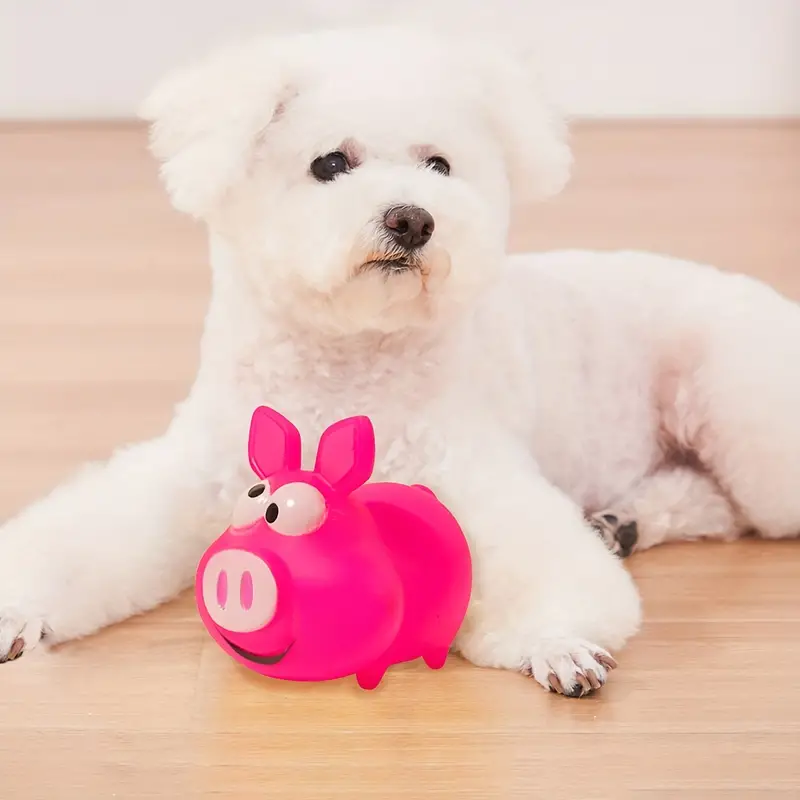 Bark with Buster's Squeaky Fun: The Pig Chew Toy Your Dog Will Oink About!
