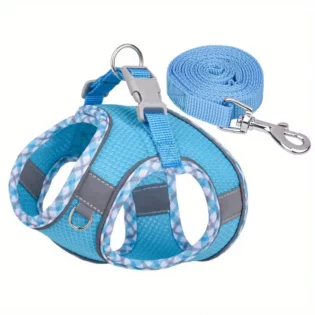 Comfort Harness & Dog Leash Set - Walkies Without the Worries- Effortless Exploration For You and Your Dog Measurements-bark-with-buster