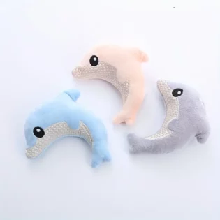 Unleash the Fun with Our Interactive Dolphin Cat or Dog Toy- Perfect for Playful Pups and Curious Kitties!