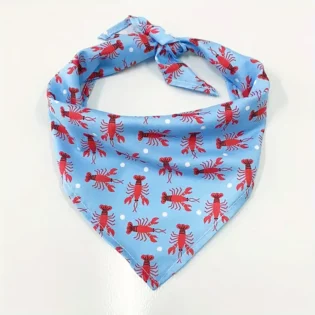 Set Sail for Style with Our Adorable Marine Creature Dog Bandanas - The Perfect Accessory for Fashionable Pups!