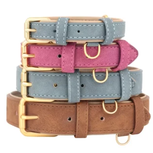 Pawsome Leather Dog Collars- Stylish, Strong - bark-with-buster