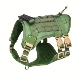 Tough Tactical Dog Harness - Get Ready to Ruff It Out with Your Paw-some Mate!"