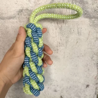 Cotton Blend Dog Rope Toy for All Breed Sizes